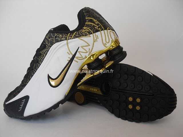 Dore Et Noir Chaussures Shox R4